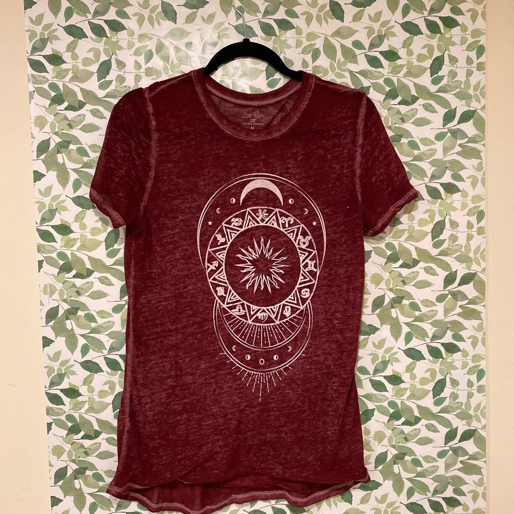 Zoe + Liv heathered tee